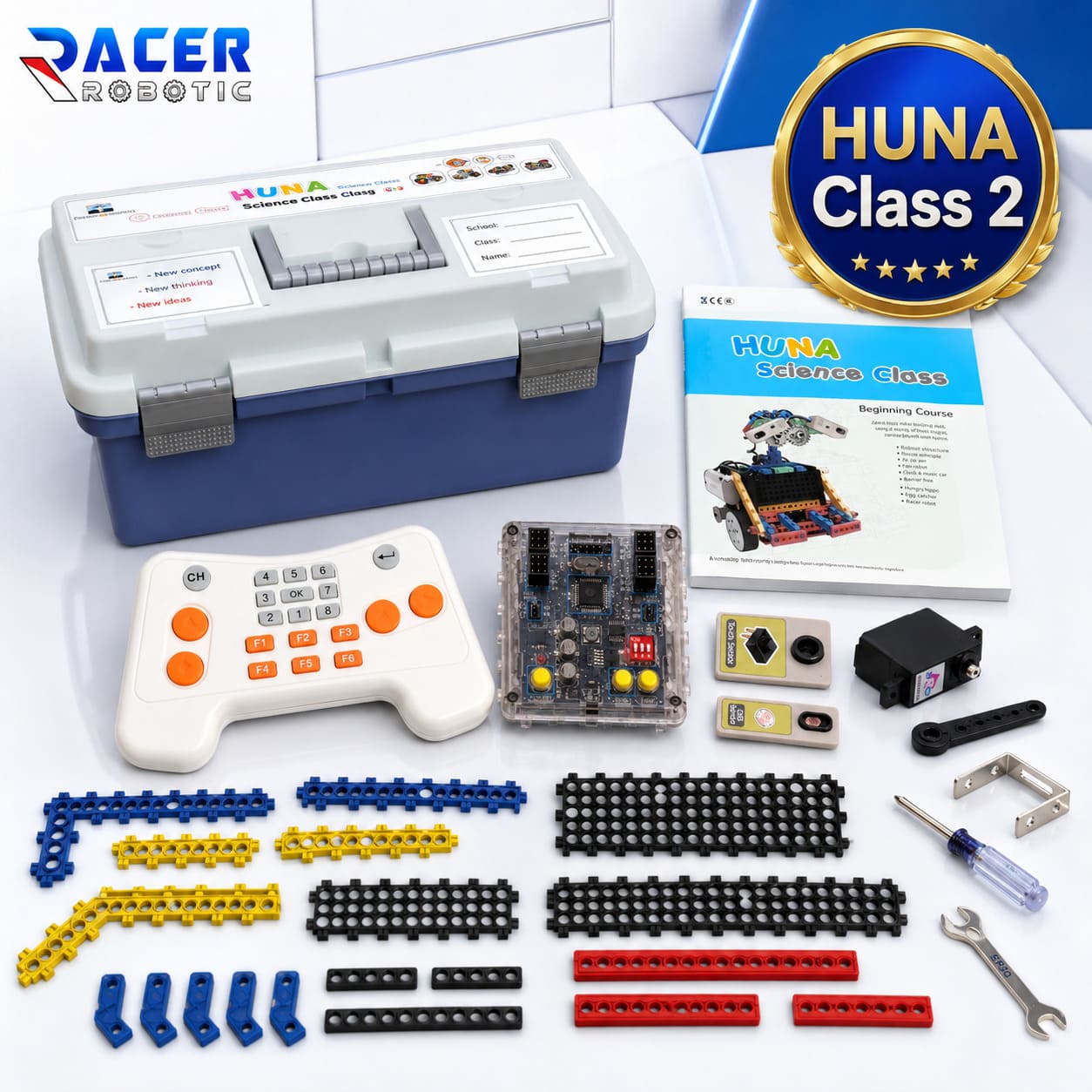 HUNA CLASS 2: Transformasi Anak Menjadi Creator Lewat Robotik & Programming - FREE 2 Sesi Kelas Online / Offline (Khusus Surabaya) Dijamin Bisa Rakit Robot