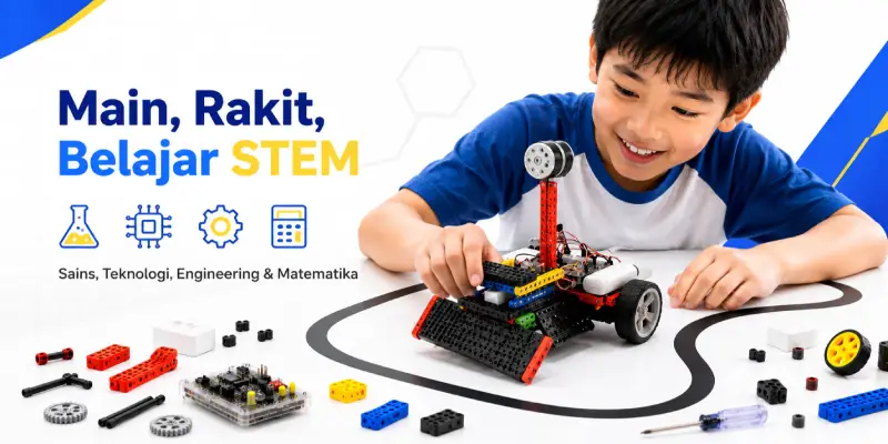 Jual Robot Kit Anak Terbaik untuk Belajar STEM, Coding, dan AI