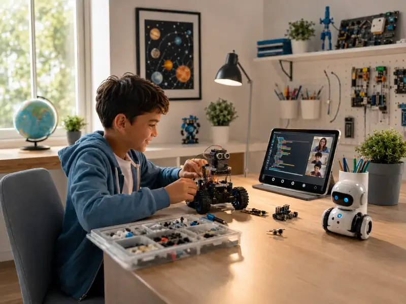 belajar robotik dari rumah