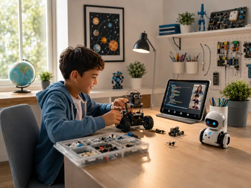 belajar robotik dari rumah