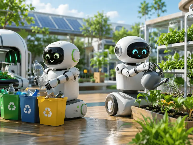 robot peduli lingkungan