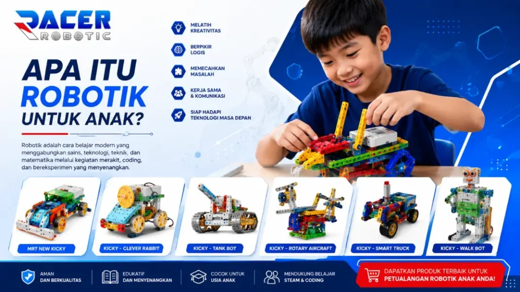 Poster Apa Itu Robotik untuk Anak