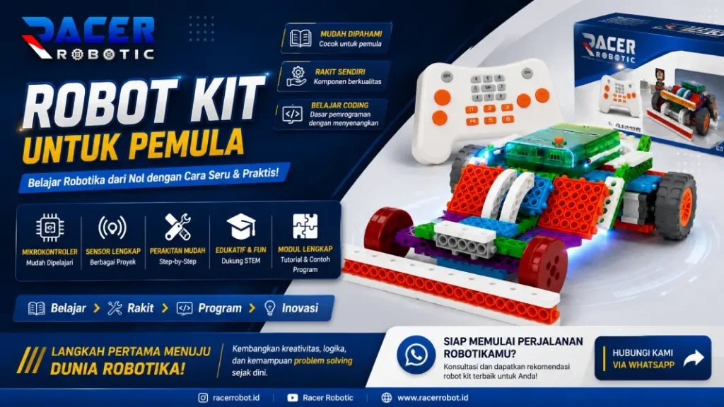 poster robot kit untuk pemula