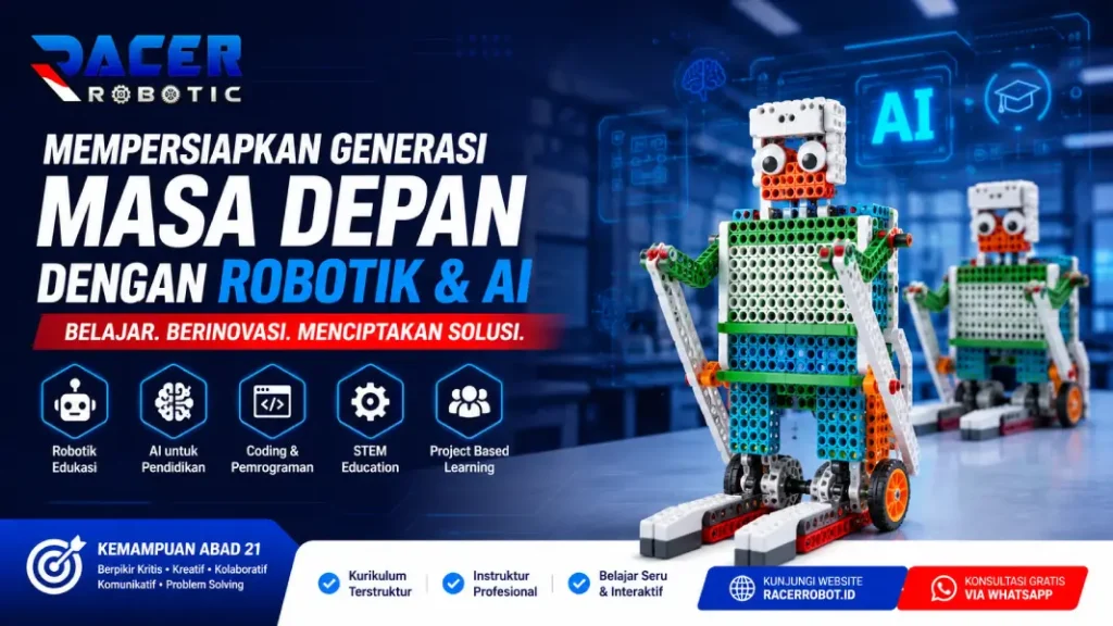 poster tren robotik dan AI untuk pendidikan
