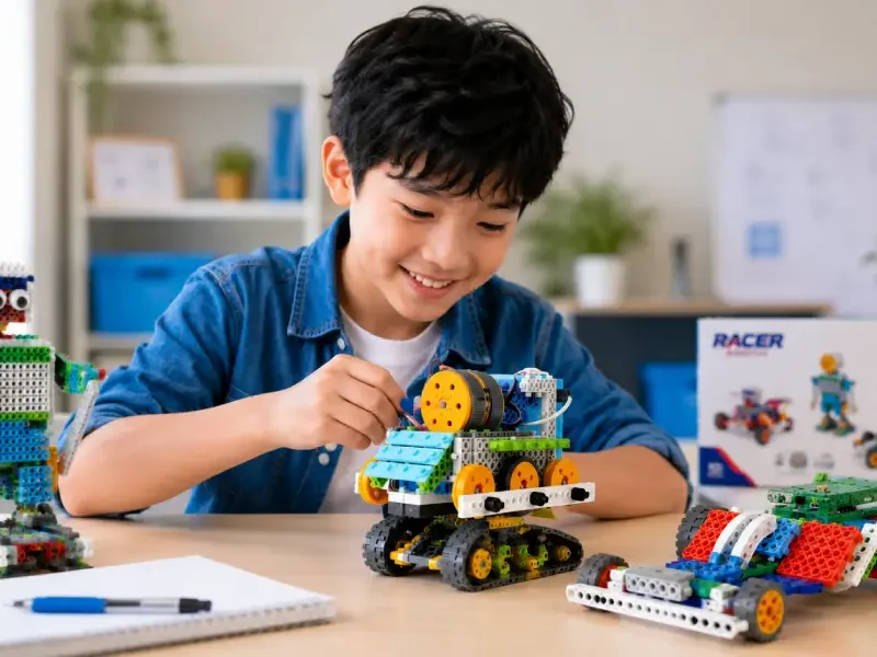 robot kit racer robot untuk belajar