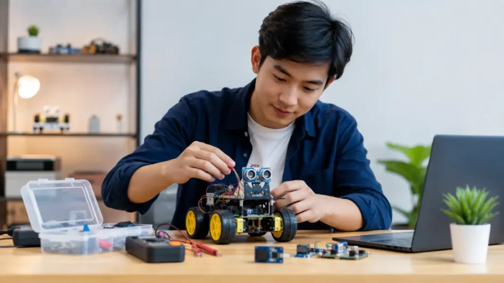 robot kit untuk pemula