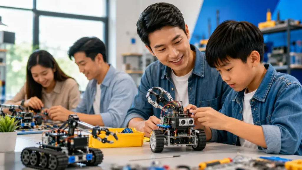 robotik untuk meningkatkan kreativitas anak