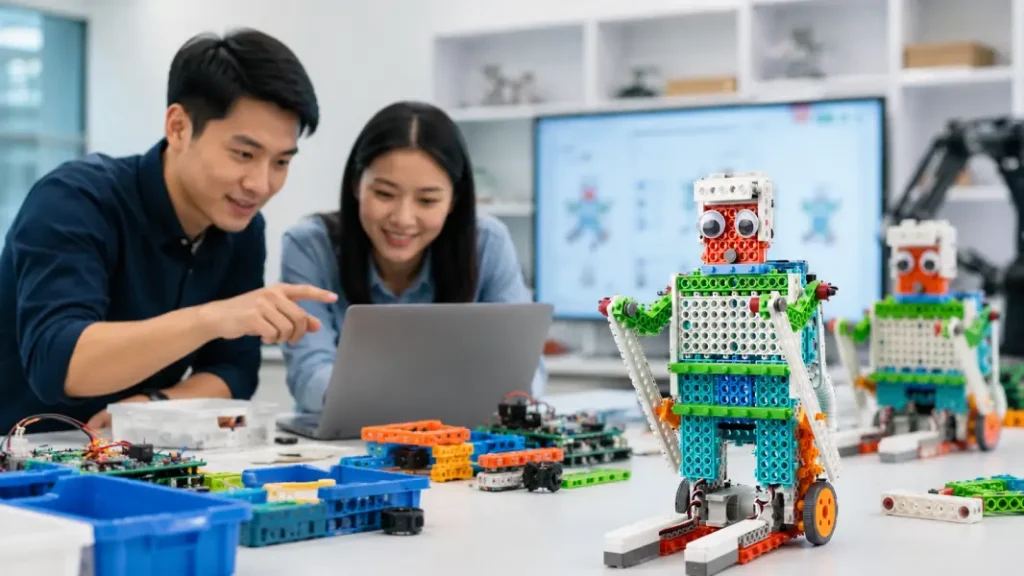 tren robotik dan AI untuk pendidikan