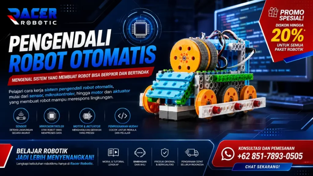 poster pengendali robot otomatis